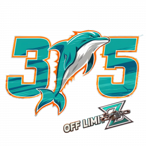 OFF LIMITZ 305 DOLPHINS TEE
