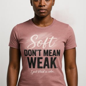 SOFT DON'T MEAN WEAK