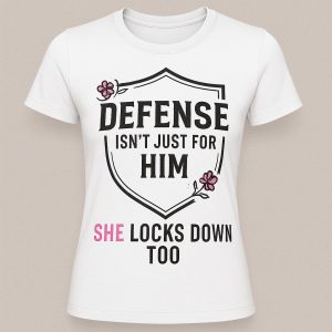 DEFENSE ISN'T JUST FOR HIM