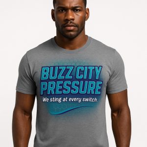 CHARLOTTE - BUZZ CITY PRESSURE TEE